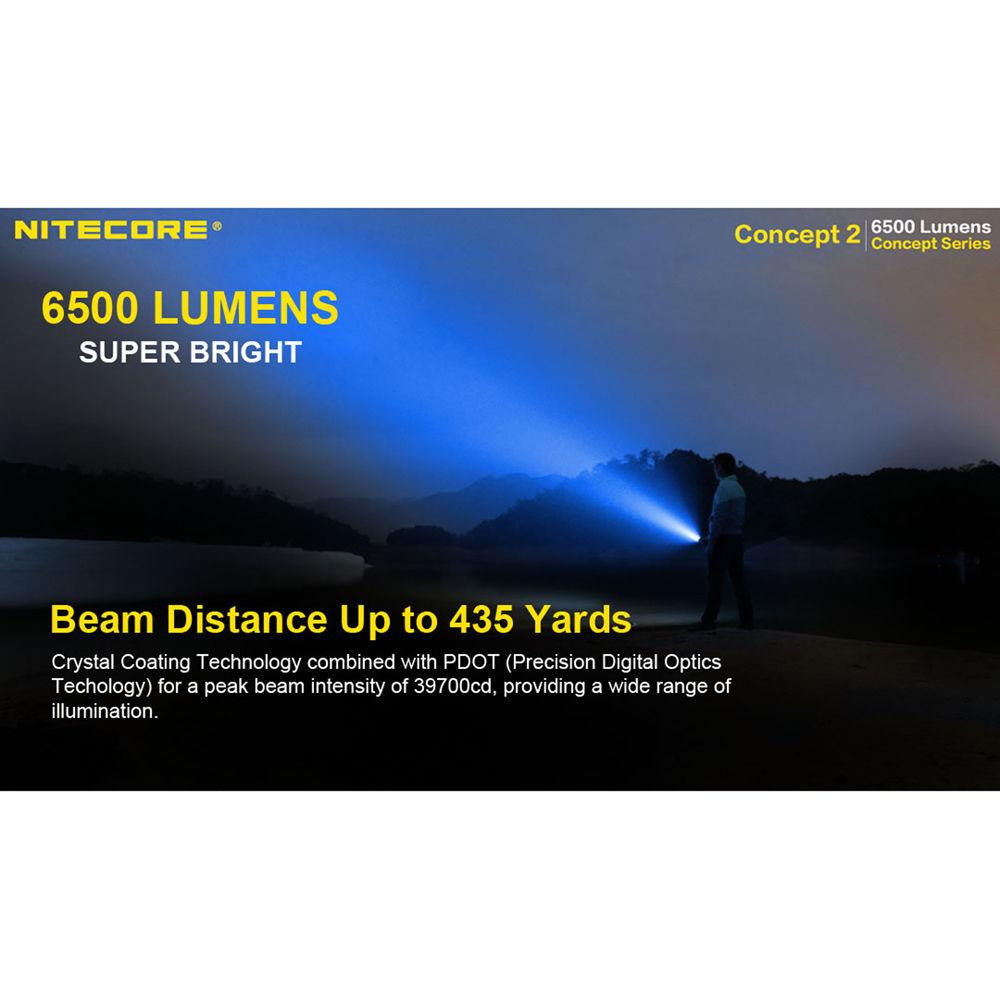 Nitecore Concept 2 Rechargeable LED Flashlight