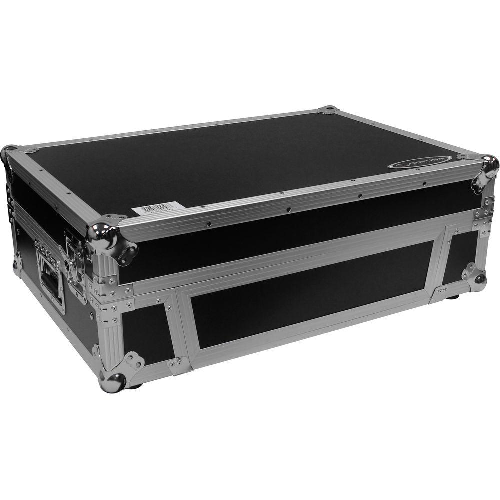 Odyssey Innovative Designs Flight Zone Glide Case with Wheels for Roland DJ-808 & Denon MC7000 V2 DJ Controllers