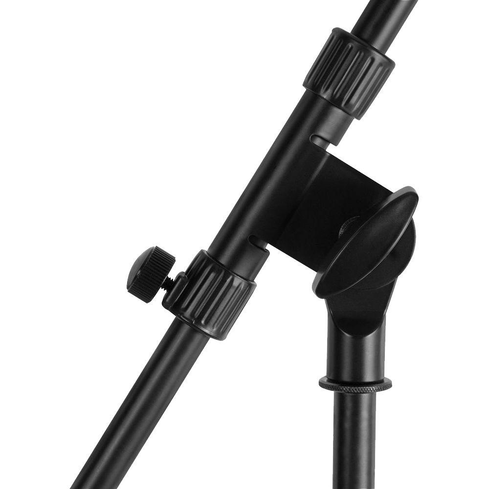 On-Stage MS9417 Pro Kick Amp Mic Stand with Telescoping Shaft and Adjustable Boom