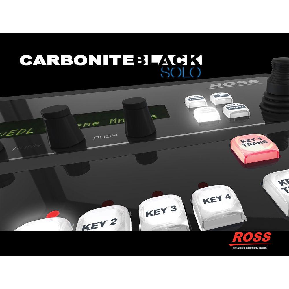 Ross Video Carbonite Black Solo 1 M E Live Production Video Switcher