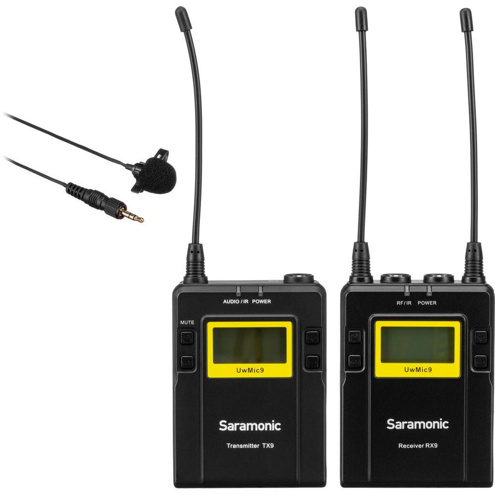 Saramonic UwMic9 Camera-Mount Wireless Omni Lavalier Microphone System