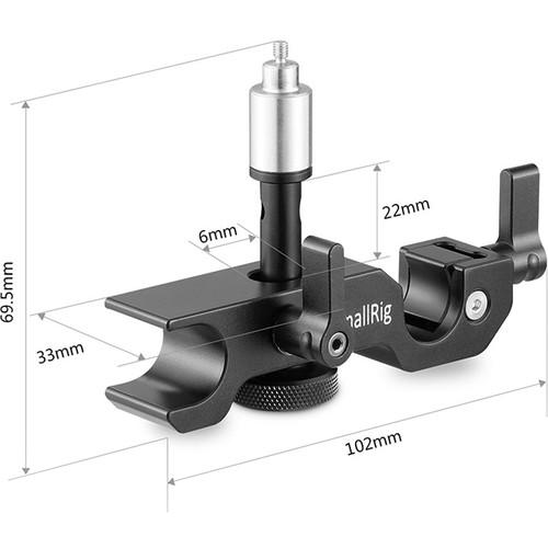 SmallRig Lens Support for Fujinon MK18-55 and MK50-135mm T2.9 E-Mount Lenses