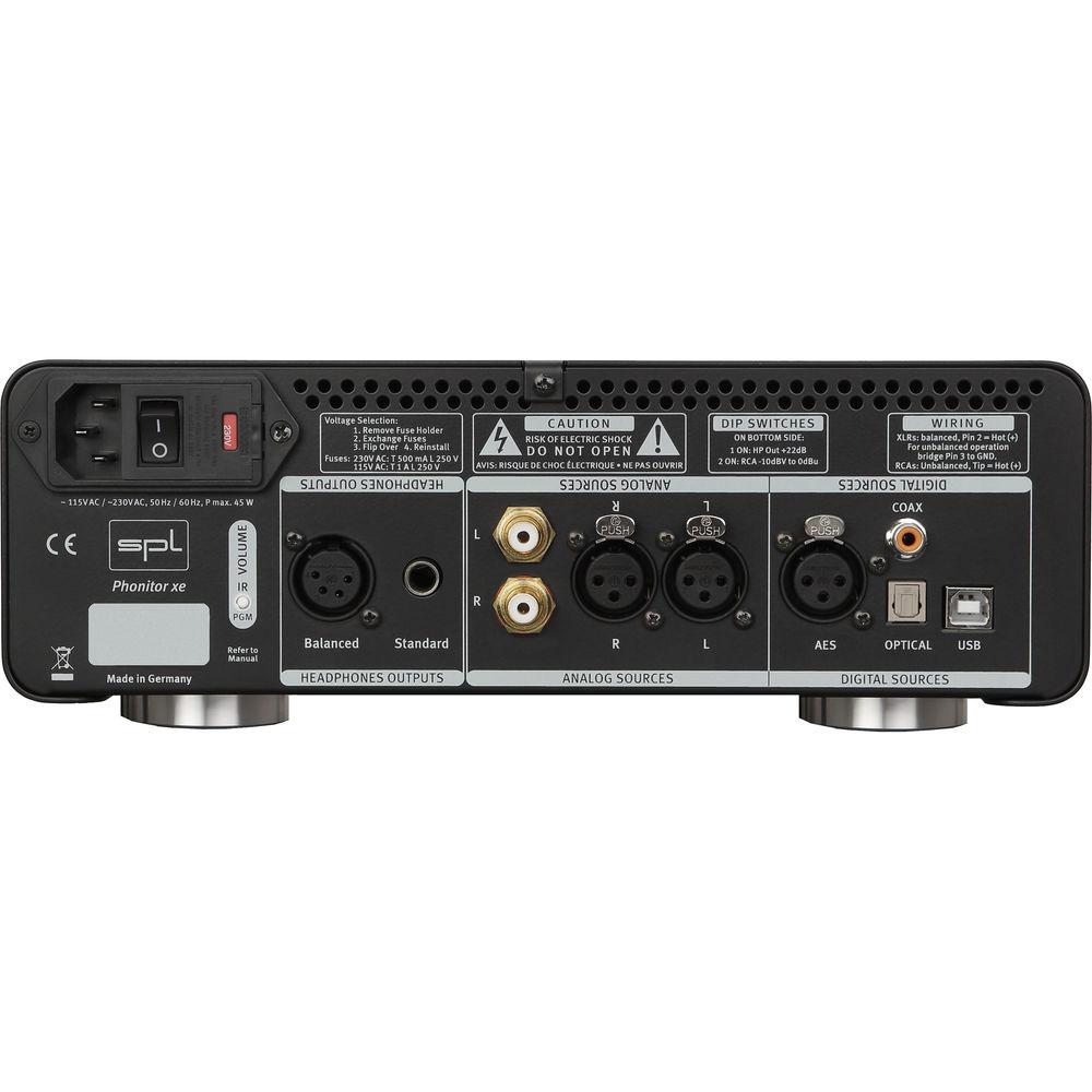 SPL Phonitor xe Headphone Amplifier and DAC