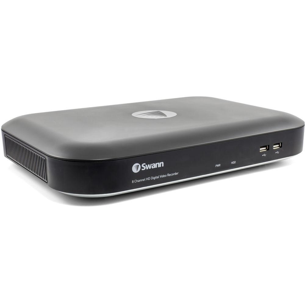 Swann Pro Series 8-Channel 5MP DVR with 2TB HDD and 8 5MP Outdoor Bullet Cameras