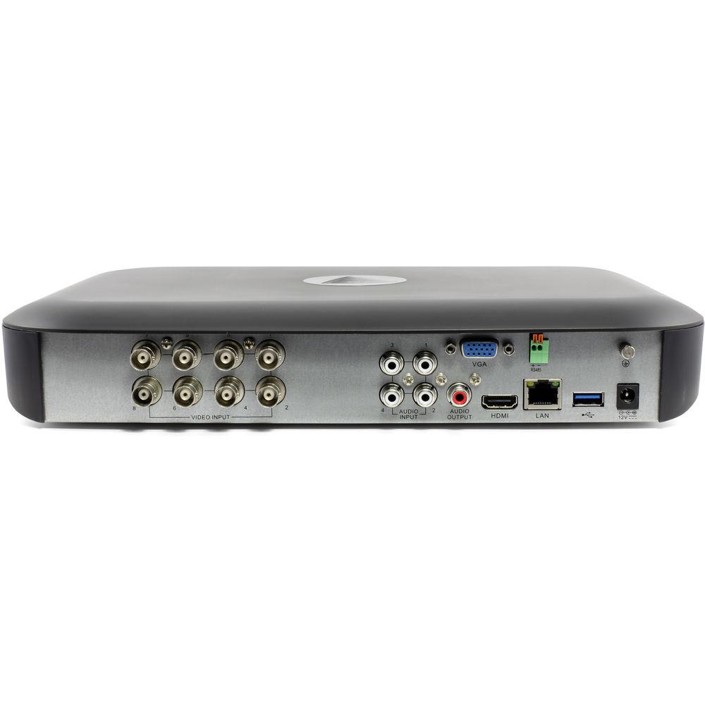 Swann Pro Series 8-Channel 5MP DVR with 2TB HDD and 8 5MP Outdoor Bullet Cameras