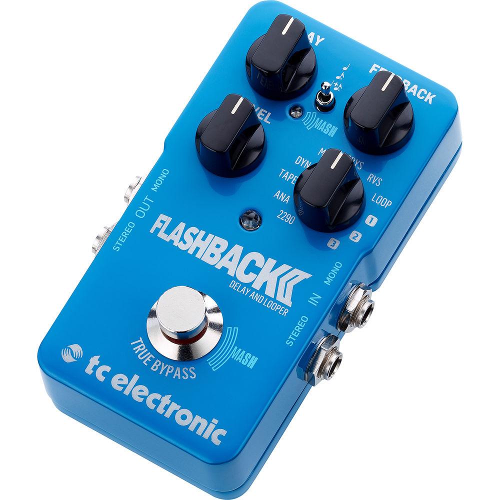 TC Electronic Flashback 2 Delay Pedal for Electric Guitar