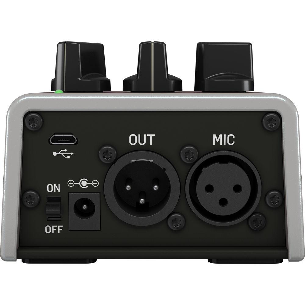 TC-Helicon Talkbox Synth Pedal for Singers Electric Guitarists