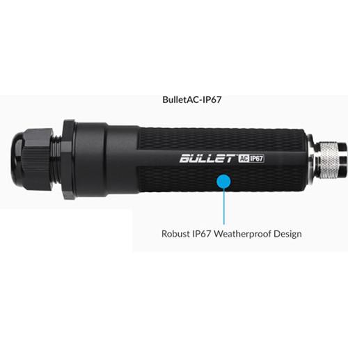 Ubiquiti Networks Bullet AC IP67 Dual-Band airMAX ac Radio with Dedicated Wi-Fi Management