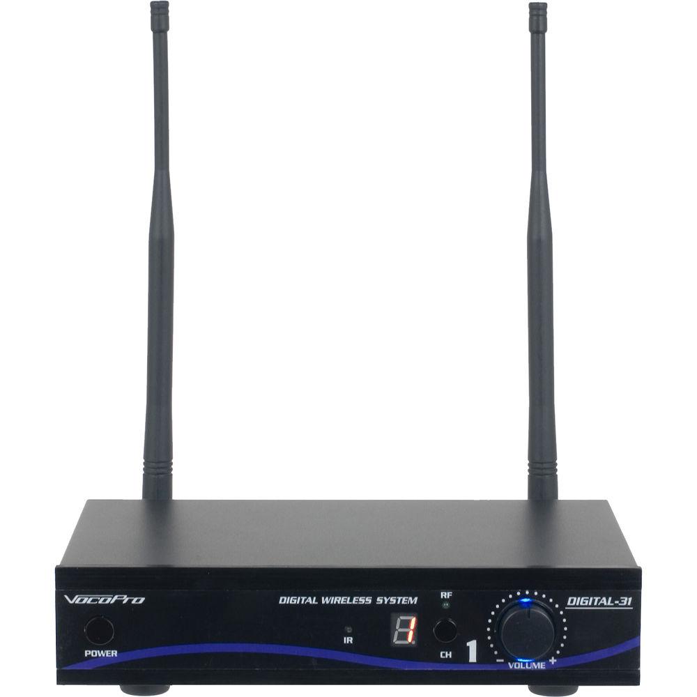 VocoPro Digital-31- Ultra Single-Channel Digital Wireless Handheld Headset Instrument System
