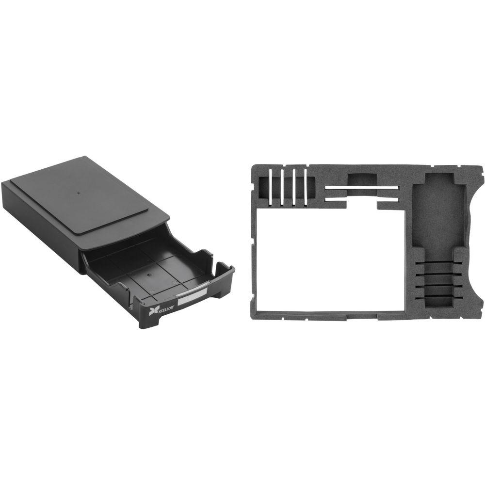 Xcellon Stackable Hard Drive Case with Media Organizer Kit