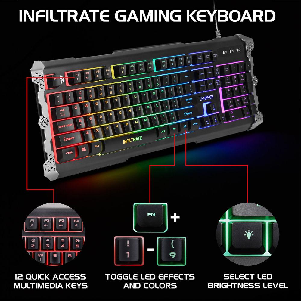 Accessory Power ENHANCE Infiltrate Mechanical Gaming Keyboard