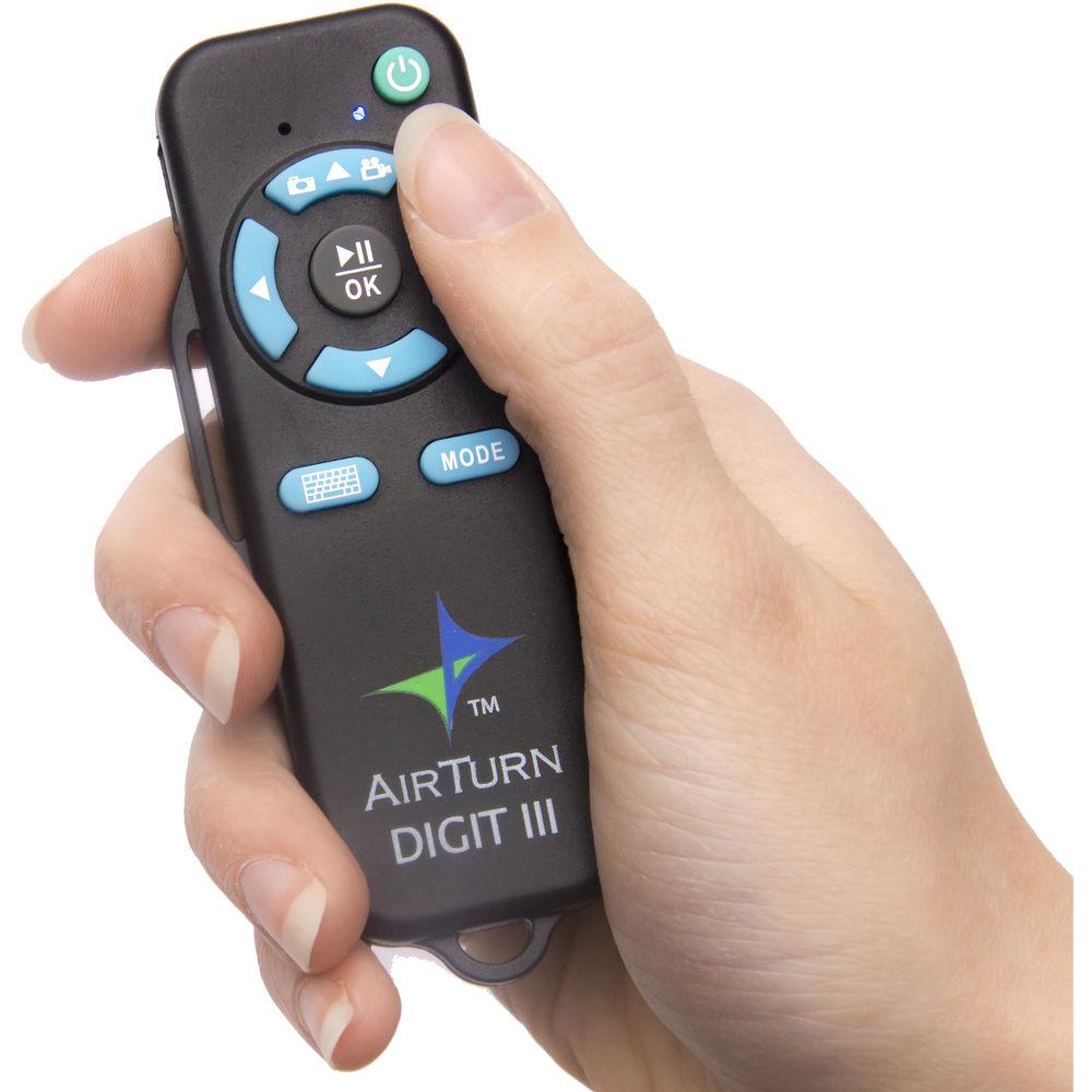 AirTurn DIGIT III Handheld Remote Controller with Bluetooth 4.0, AirTurn, DIGIT, III, Handheld, Remote, Controller, with, Bluetooth, 4.0