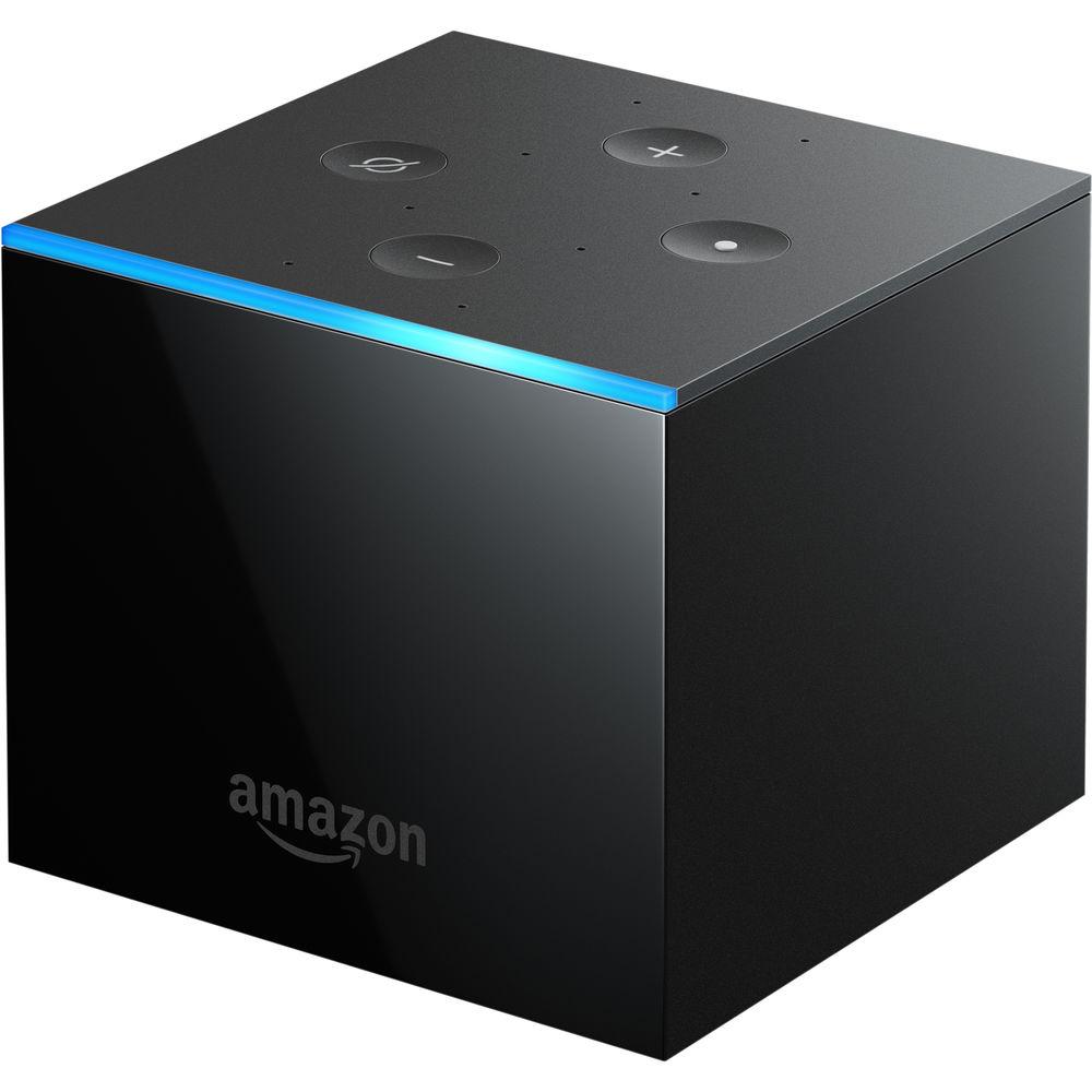 Amazon Fire TV Cube with 2nd Gen Alexa Voice Remote