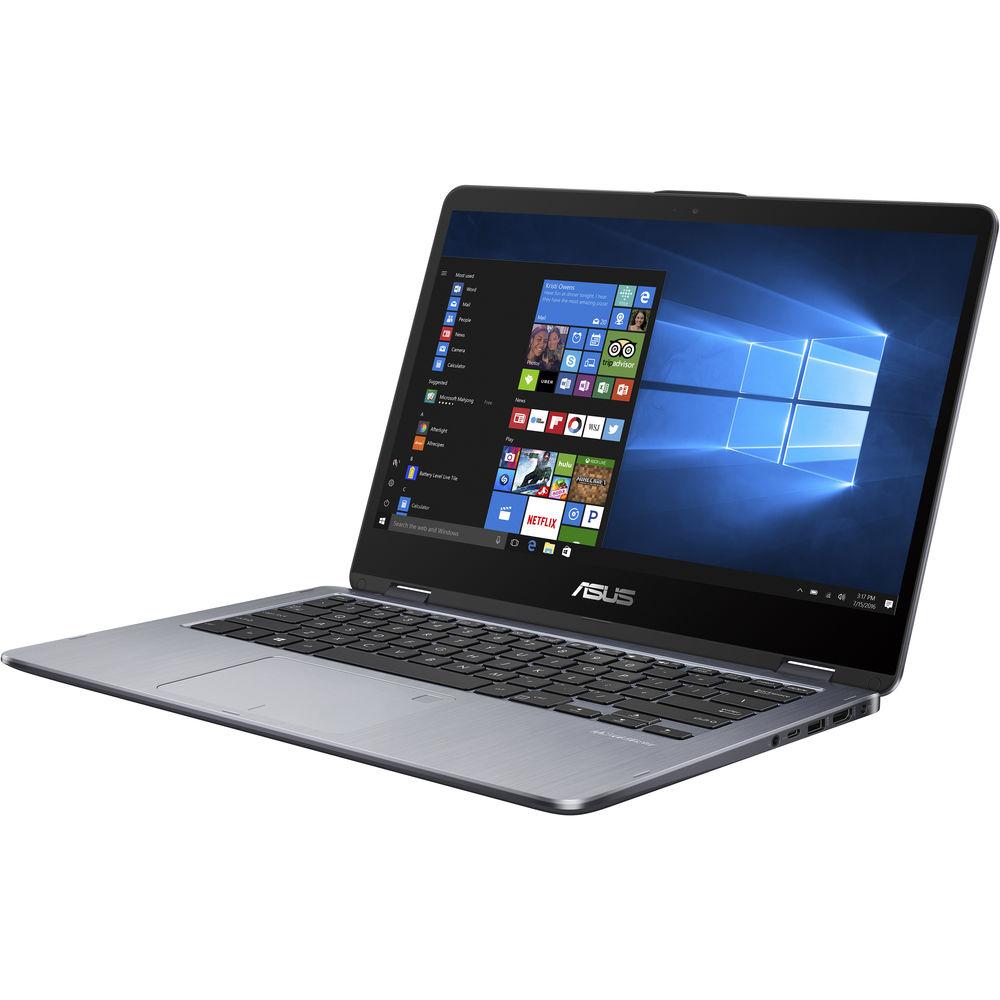 ASUS 14" VivoBook Flip 14 Multi-Touch 2-in-1 Laptop