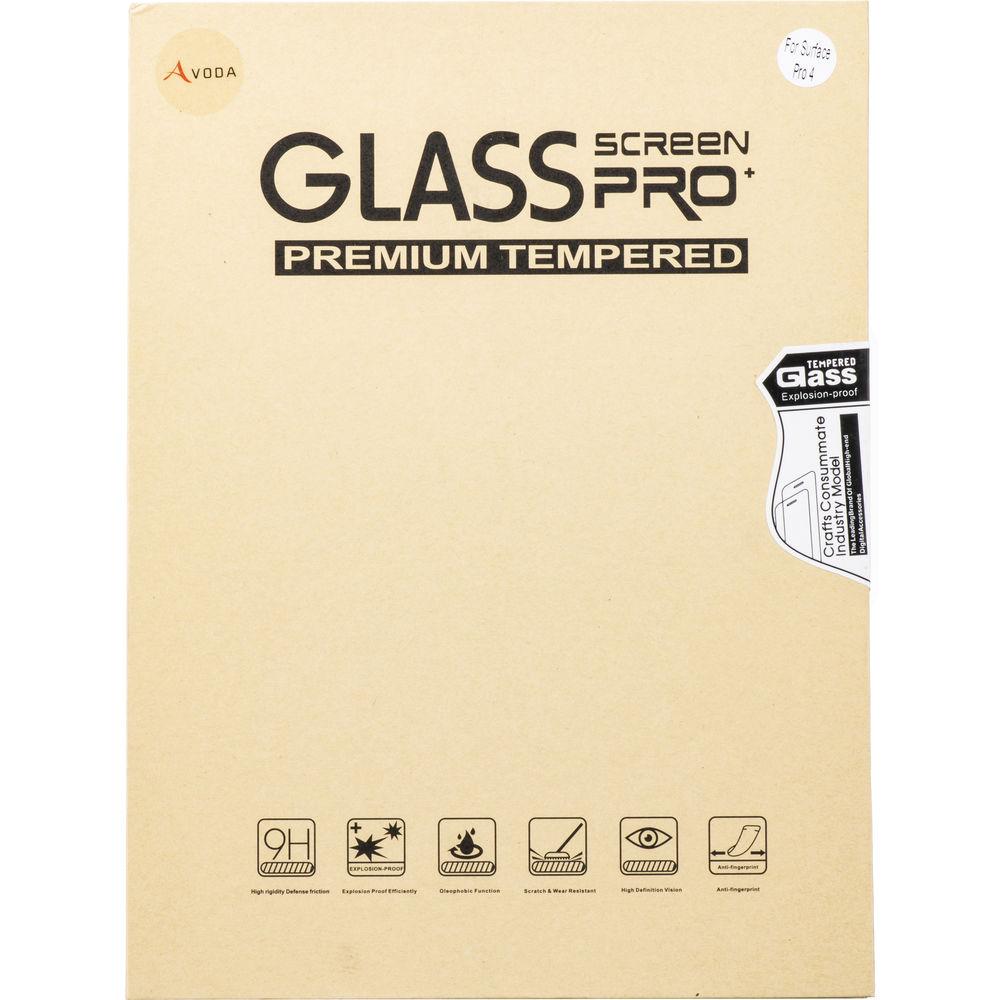 AVODA Clear Tempered Glass Screen Protector for Microsoft Surface Pro