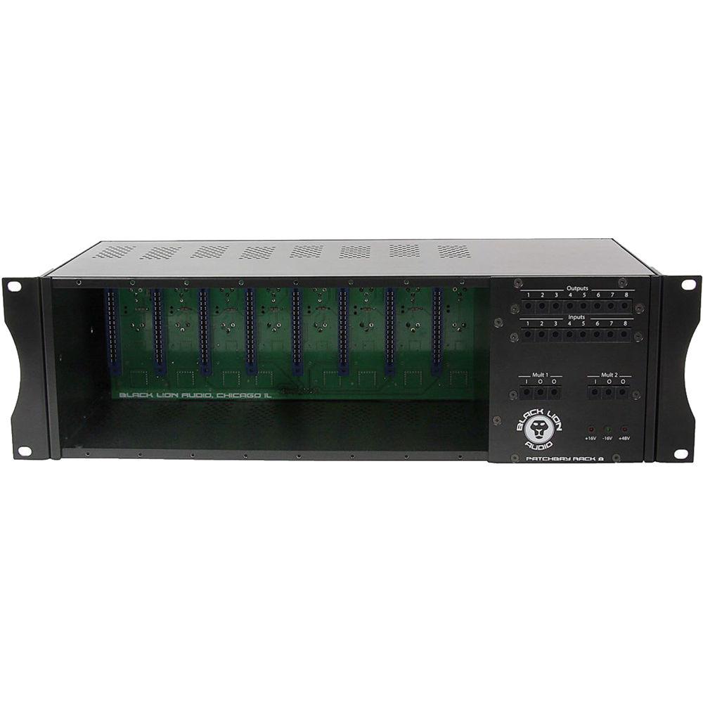 Black Lion Audio PBR-8 Enclosure and Patchbay for 500 Series Modules