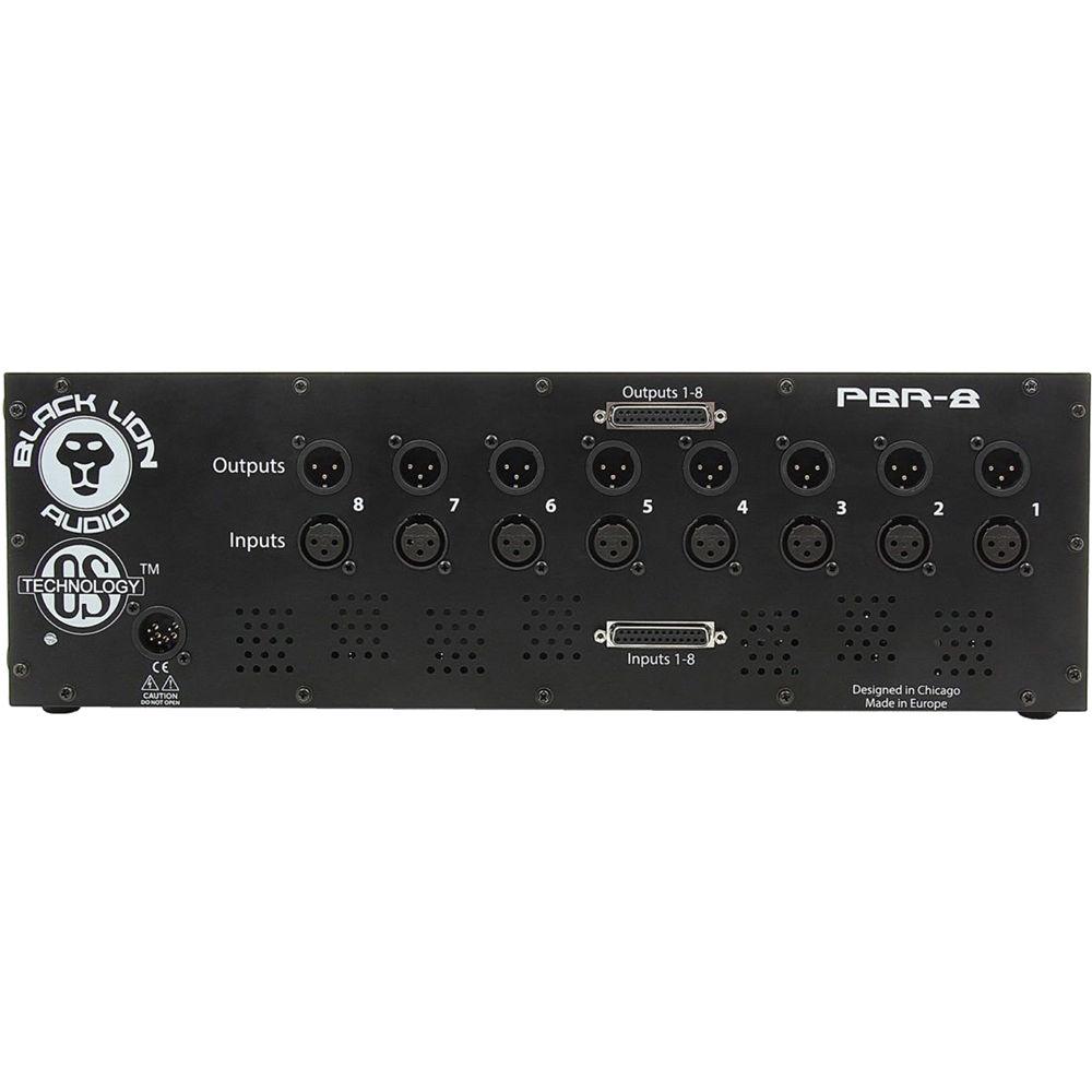 Black Lion Audio PBR-8 Enclosure and Patchbay for 500 Series Modules