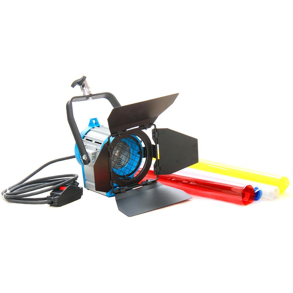 CAME-TV 4-Piece Fresnel Tungsten Video Spot Light Kit