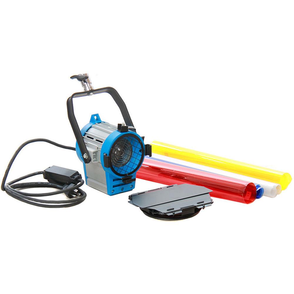 CAME-TV 4-Piece Fresnel Tungsten Video Spot Light Kit