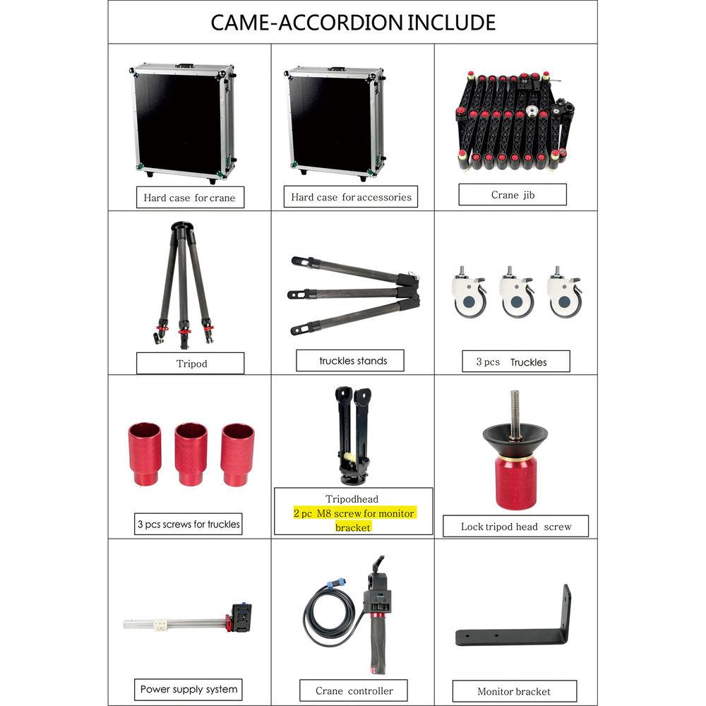 CAME-TV Accordion Crane Jib