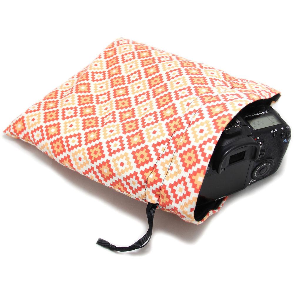 Capturing Couture Coral Mirrorless Camera Protective Tote Bag
