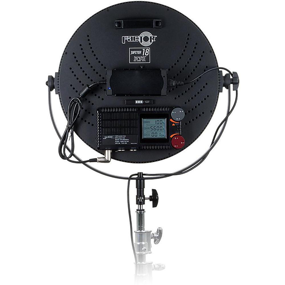 FotodioX Pro FACTOR Jupiter 18" VR-2500SDVL Bi-Color Kit with Grid and Travel Case