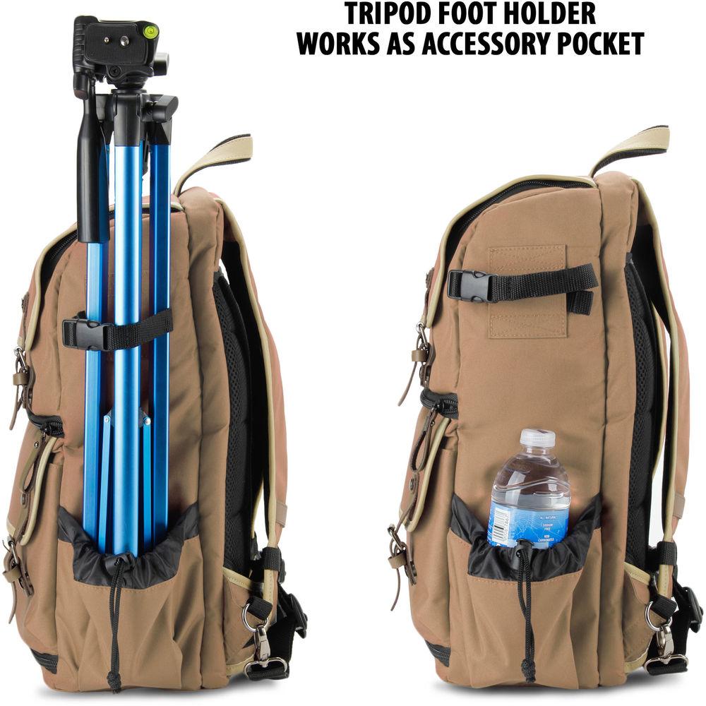 GOgroove DSLR Camera Backpack
