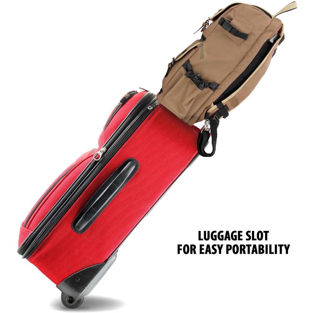 GOgroove DSLR Camera Backpack