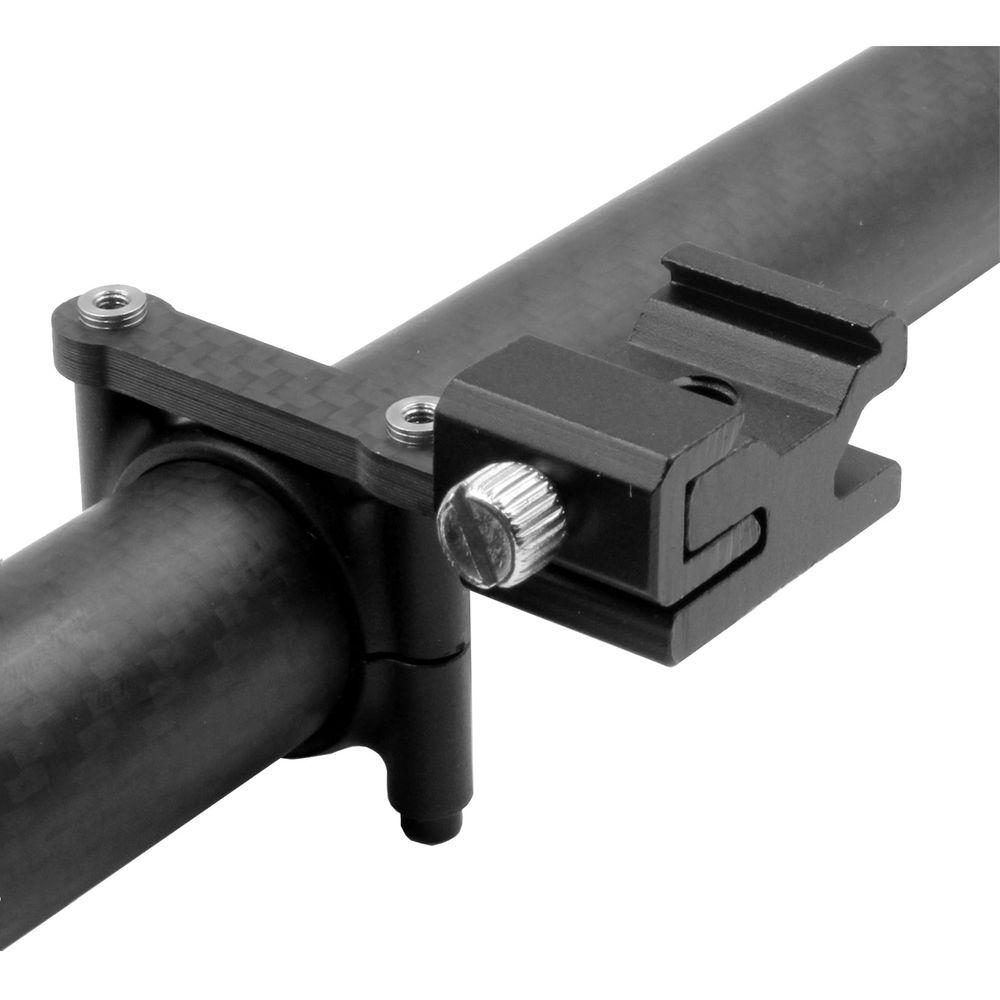 GyroVu Hot Shoe Carbon Fiber Mount for Mounting Microphones & Accessories for Ronin M MX, Movi Gimbals