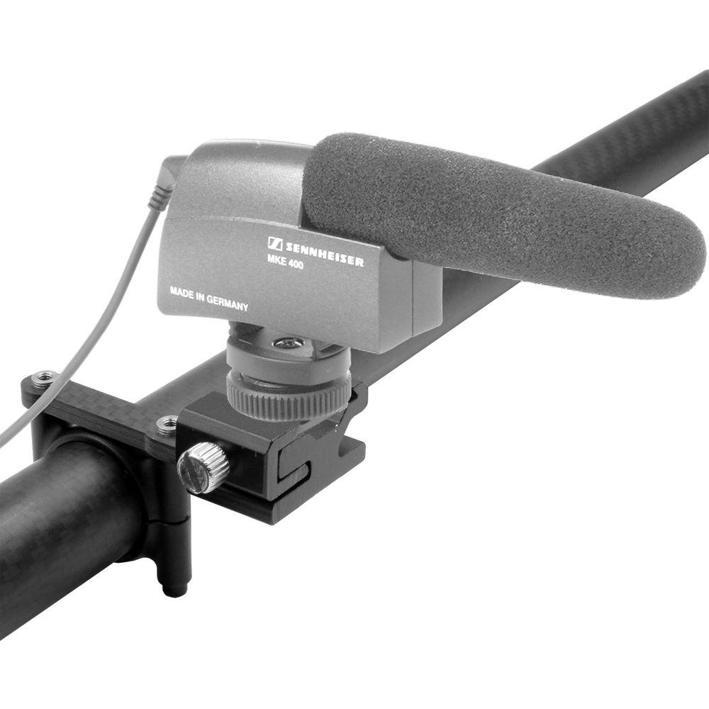 GyroVu Hot Shoe Carbon Fiber Mount for Mounting Microphones & Accessories for Ronin M MX, Movi Gimbals