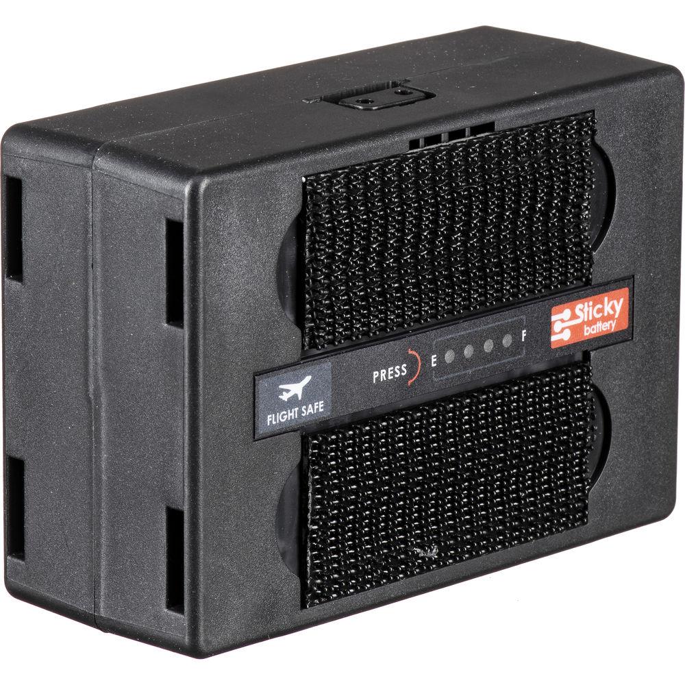 Hawk-Woods Two 14.4V Sticky Battery Packs, 2-Channel Charger & QR Plate