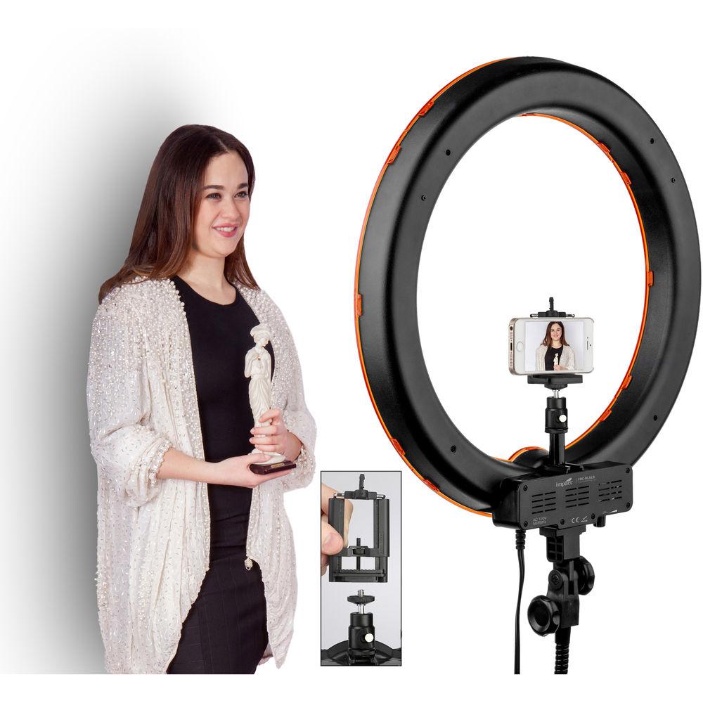 Impact FRC-RLSLB Fluorescent 19" Ring Light with Dimmer Kit