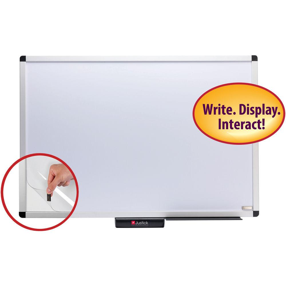 Justick Overlay Premium Frame Dry Erase Board