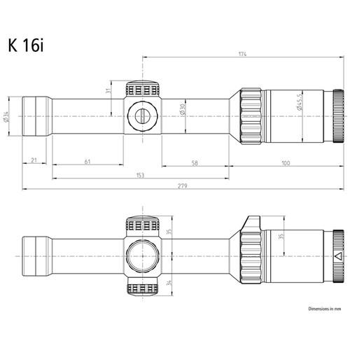 Kahles 1-6x24 K16i Riflescope