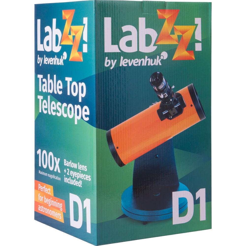 Levenhuk LabZZ D1 76mm f 4 Alt-Az Reflector Telescope, Levenhuk, LabZZ, D1, 76mm, f, 4, Alt-Az, Reflector, Telescope