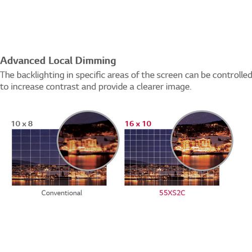 LG 55XS2C 55" Digital Signage Window-Facing Display