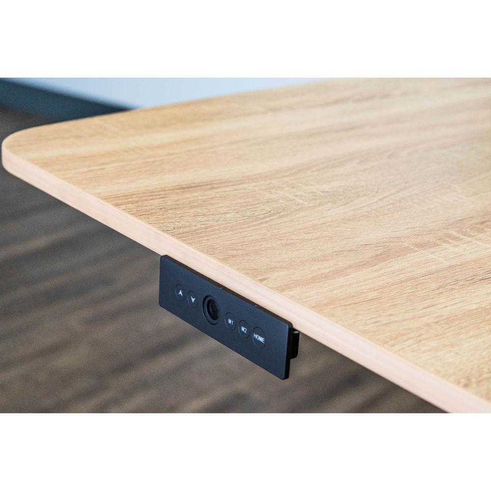 Luxor 72" Electric Adjustable Conference Table With Footrest Bar