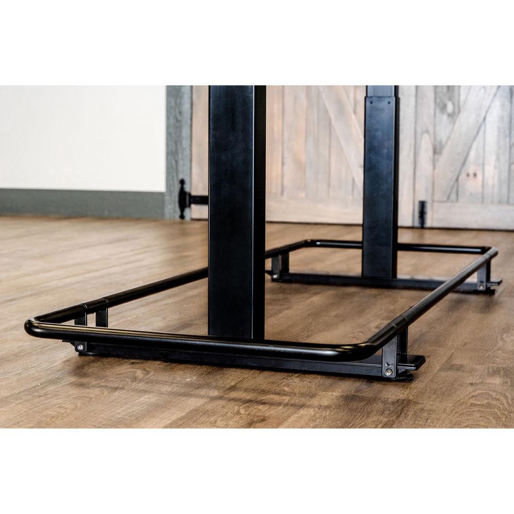 Luxor 72" Electric Adjustable Conference Table With Footrest Bar