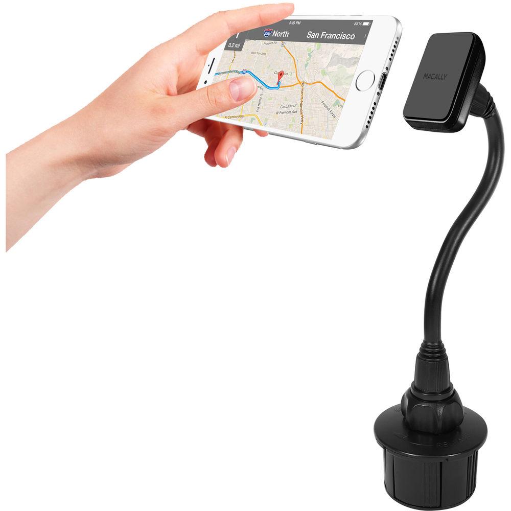 Macally Magnetic Car Cup Holder Phone Mount