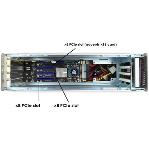 Magma ExpressBox 3T-V3 3-Slot Thunderbolt 3 to PCIe Expansion Chassis with Mac Pro Rackmount Kit
