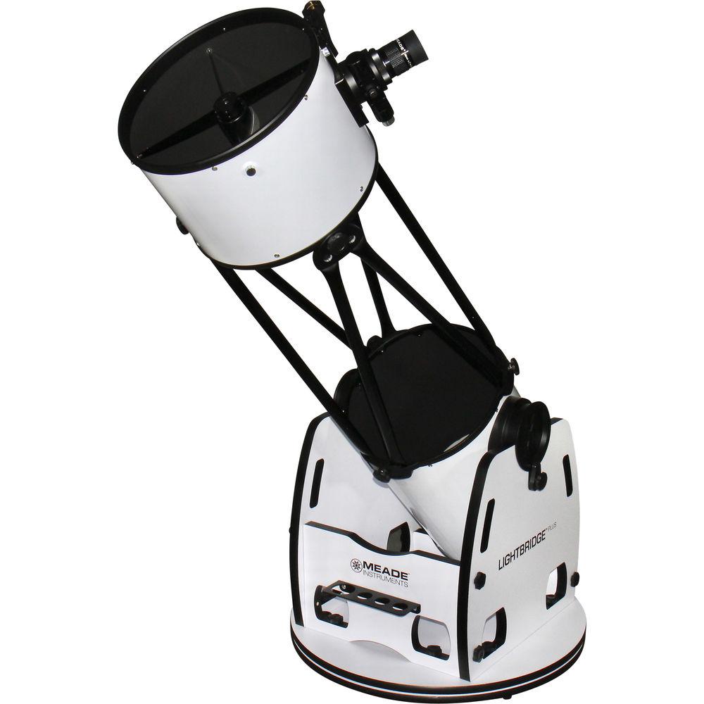 Meade LightBridge Plus 12" f 5 Truss-Tube AZ Dobsonian Telescope
