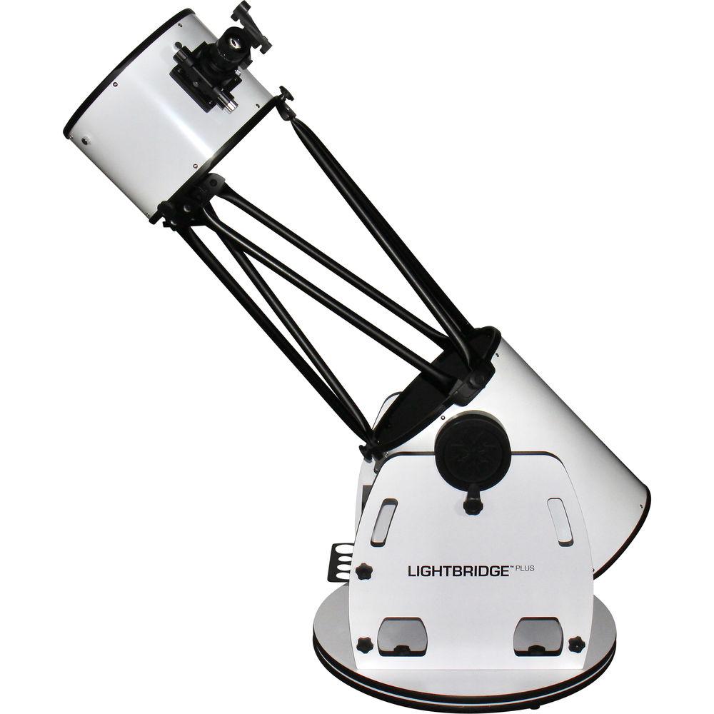 Meade LightBridge Plus 12" f 5 Truss-Tube AZ Dobsonian Telescope