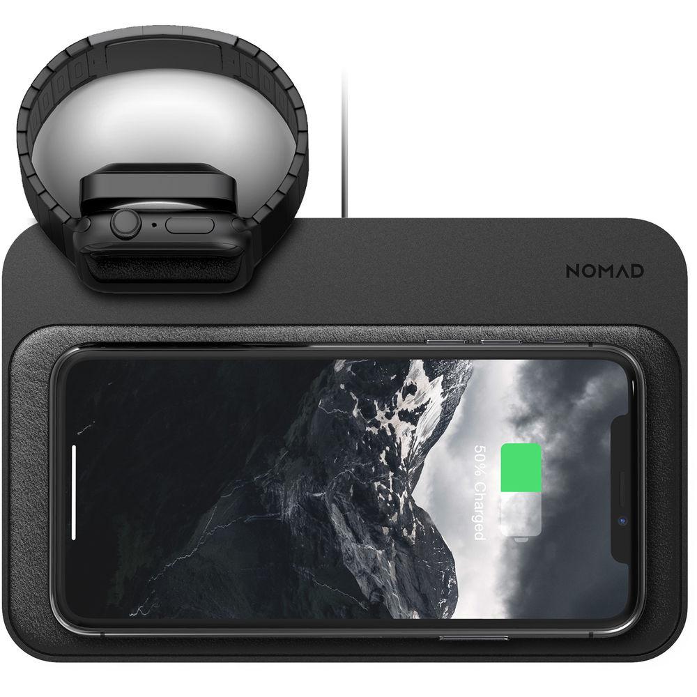 Nomad Wireless Charging Base Station for Apple Watch & Smartphones