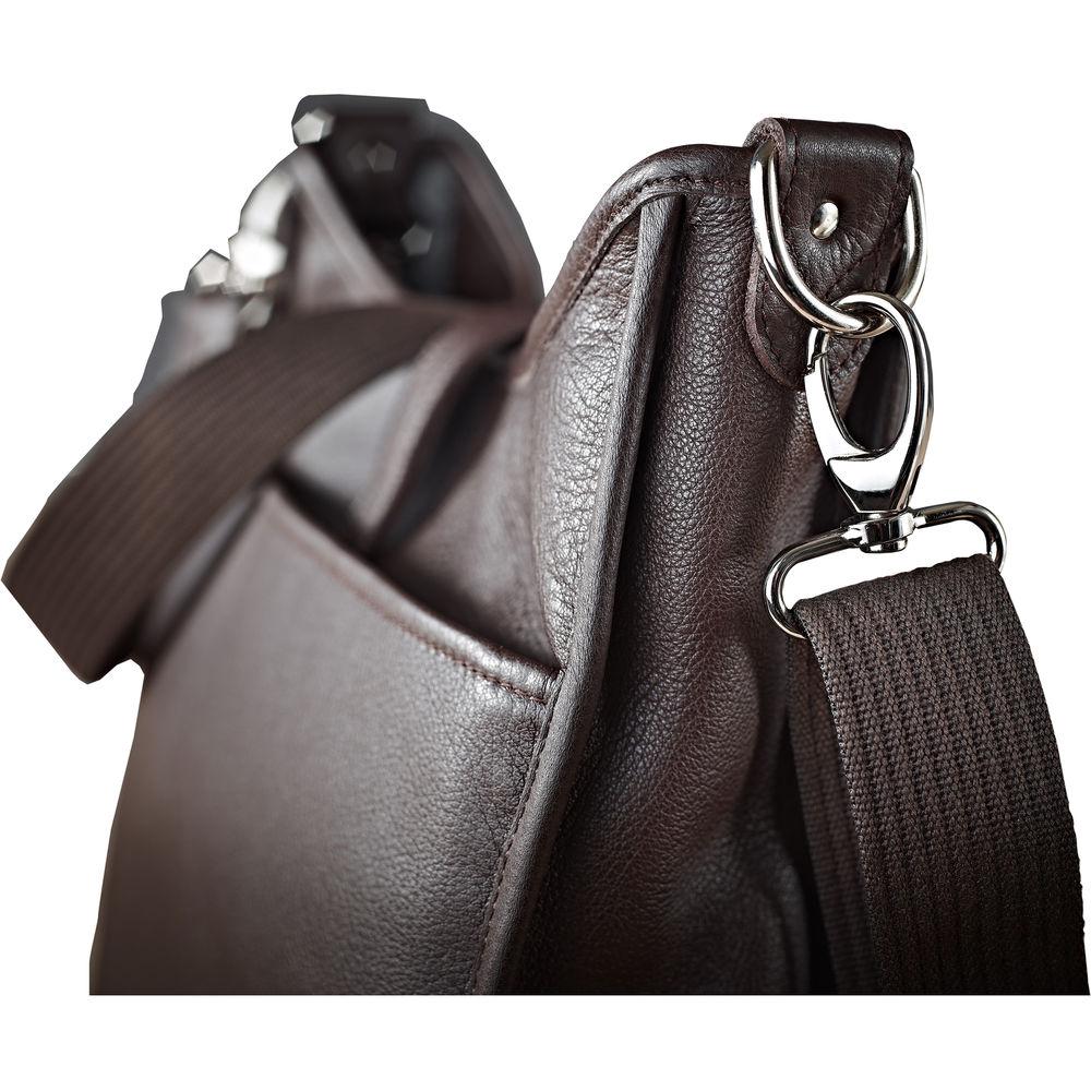 Oberwerth Kate Multi-Functional Black Leather Ladies Bag