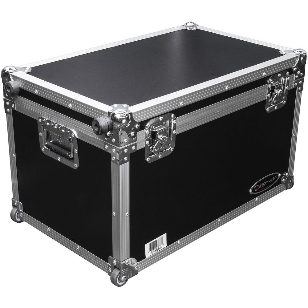 Odyssey Innovative Designs Dual Chauvet Intimidator Spot Duo 155 Case with Pullout Handle and Wheels