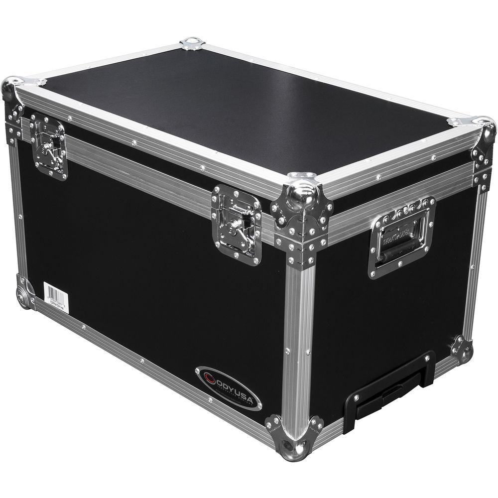 Odyssey Innovative Designs Dual Chauvet Intimidator Spot Duo 155 Case with Pullout Handle and Wheels