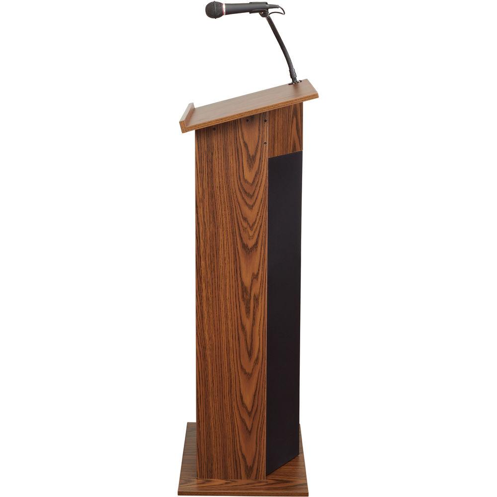 Oklahoma Sound The Power Plus Lectern with Rechargeable Battery & Wireless Headset Mic