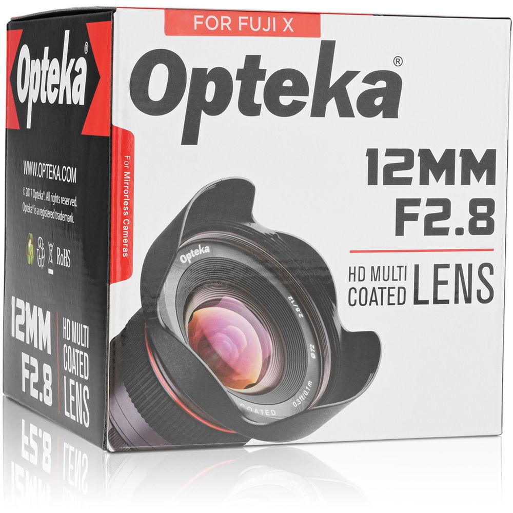 Opteka 12mm f 2.8 Lens for Fujifilm X