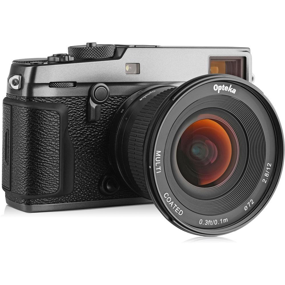 Opteka 12mm f 2.8 Lens for Fujifilm X