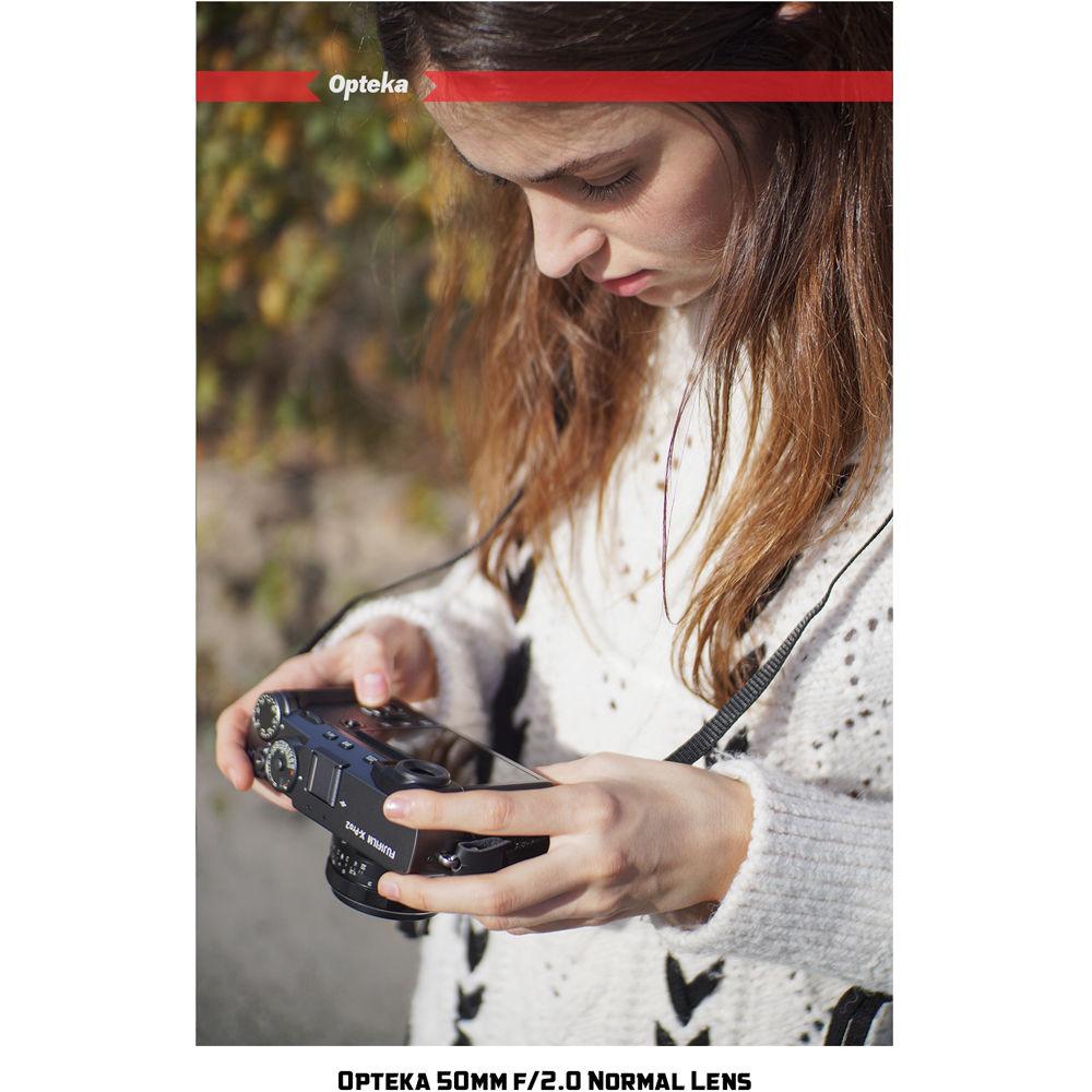 Opteka 50mm f 2 Lens for Fujifilm X